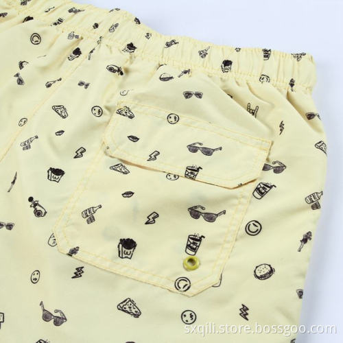 print pants beachwear mens running summer shorts